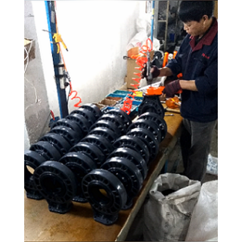 UPVC butterfly valve production