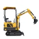 Rhinoceros 1ton Crawler Small Digger Mini Excavator Precio