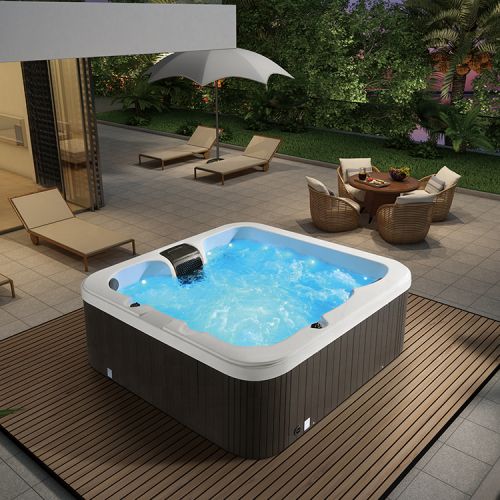 8 Person Hot Tub Size
