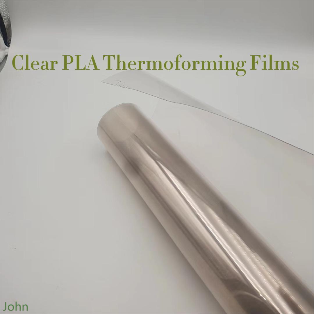 Película transparente PLA Termoformado