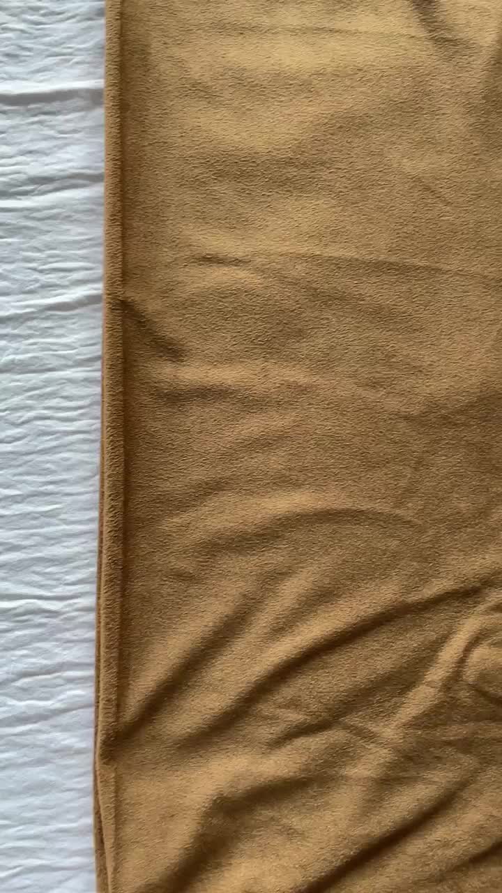 Micro Suede Tricoting Video