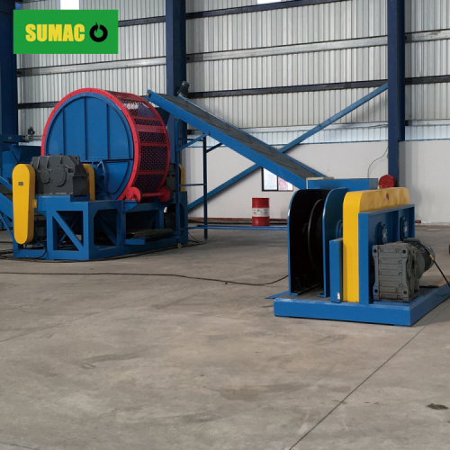 Installation of tire shredder in India