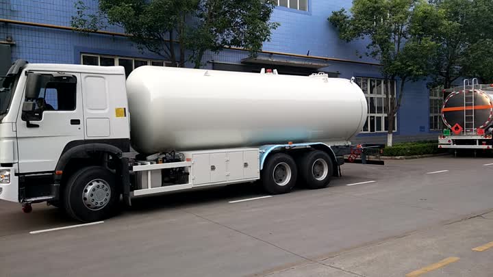 25000 litros HOWO 10 Wheel LPG Tank Truck.mp4