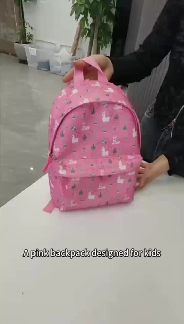 Plush children's backpack