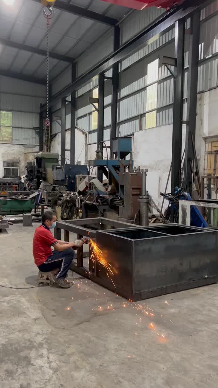 Grinding frame