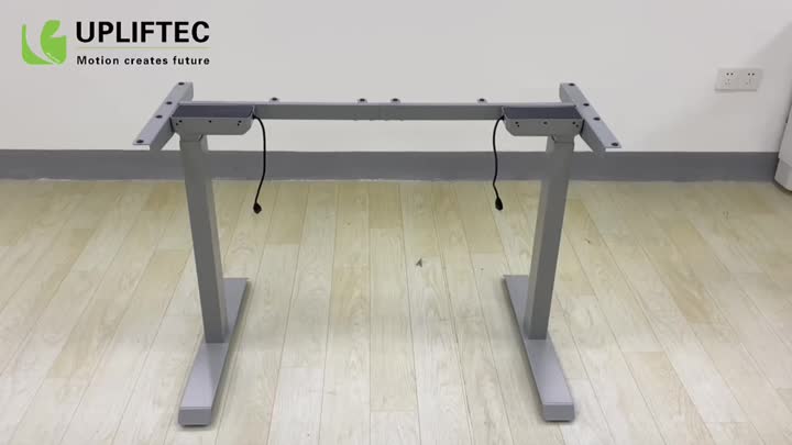 UP1B-02 Grey Dual Motor Standing Desk