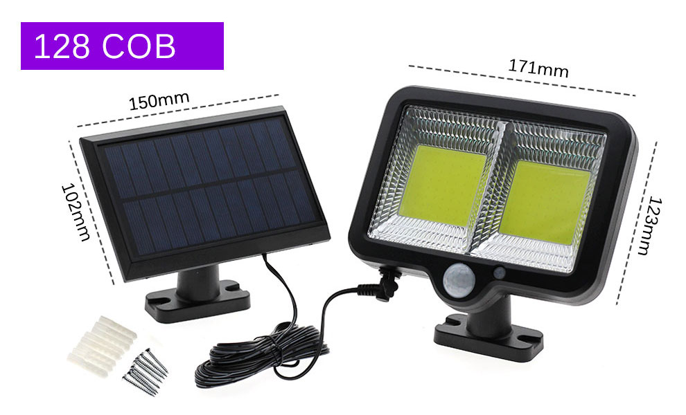 Lámpara Solar 128