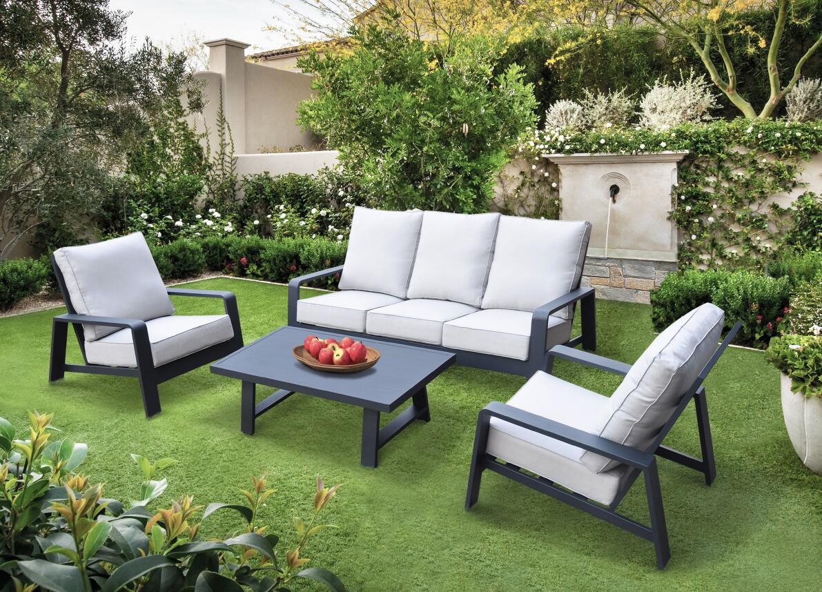 GE Outdoor Garden Sofa مجموعة أثاث الفناء