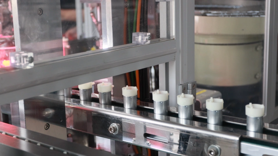 Automated Assembly, Dispensing & Testing Line for Micro Air Pumps