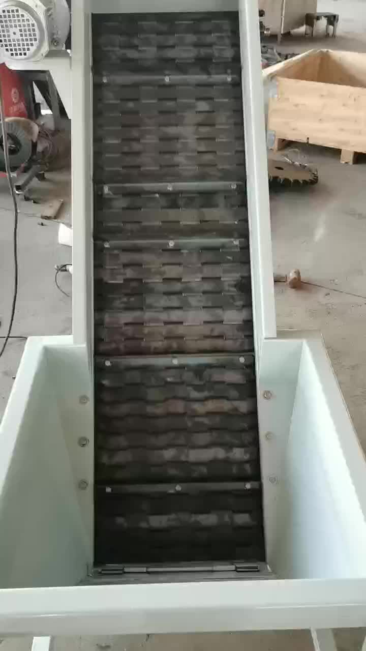 elevating conveyor for polishing the brass fitting