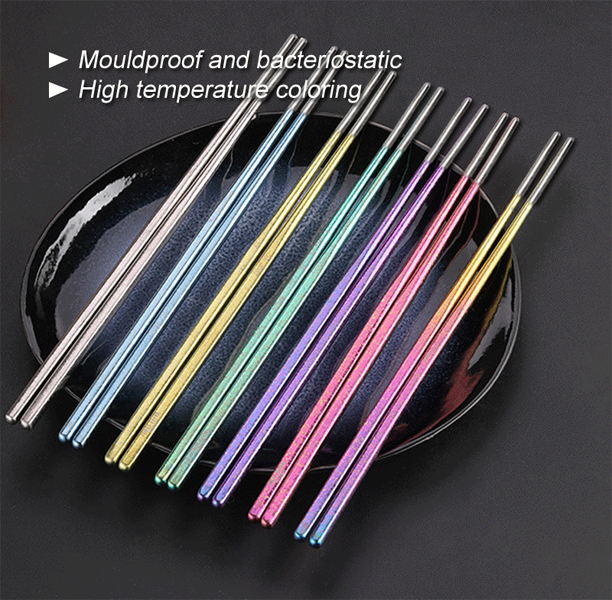 Essstäbchen aus Titan titanium chopsticks