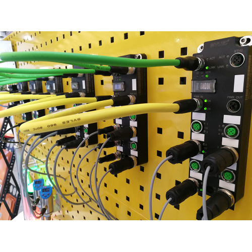 Caja de distribución del módulo de IO remoto de Profinet