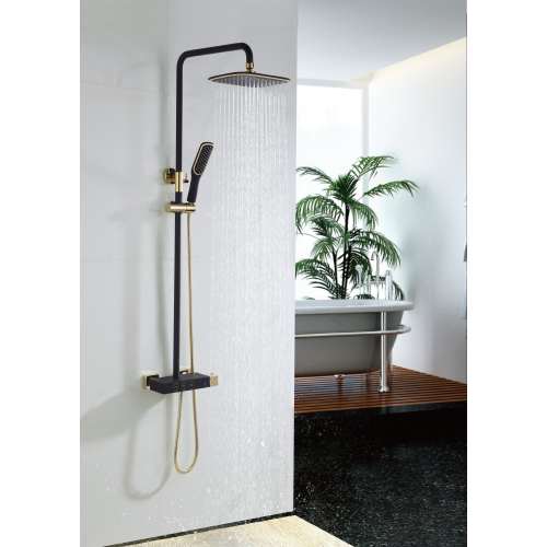 Precautions for installing a wall mounted shower set