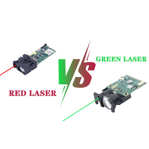 Láser verde vs láser rojo en sensor de medición de distancia_jrt