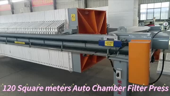 Auto chamber filter press
