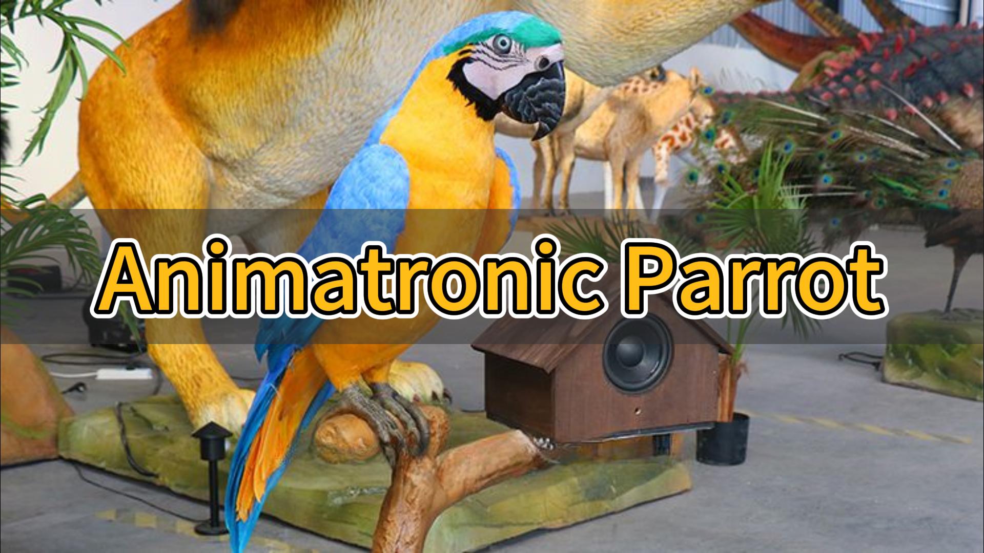 Parrot animatronik
