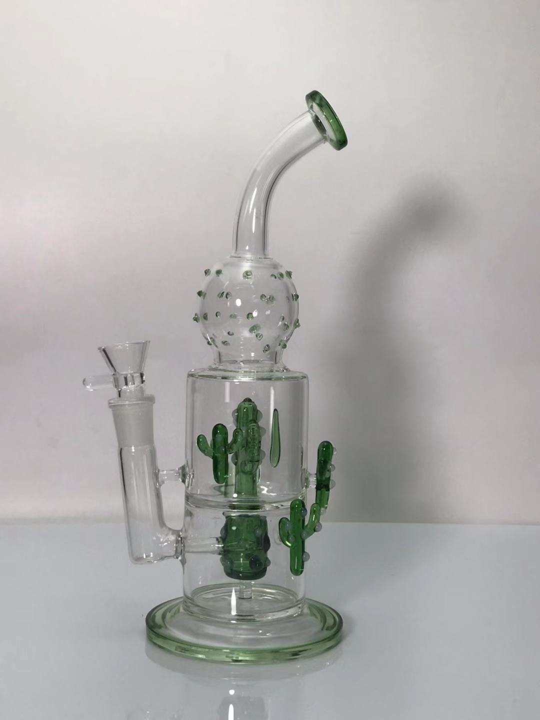  Green glass bongs for sale cheap