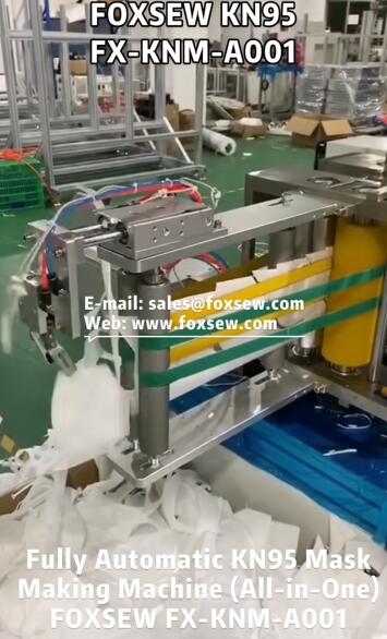 KN95 Mask Solution-1: "All-in-One" Automatic Mask Making Machine