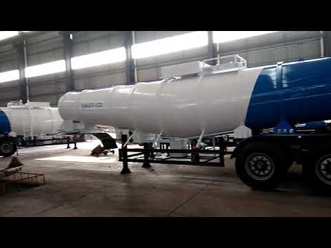 19000L Sulfuric Acid Tank Trailers 