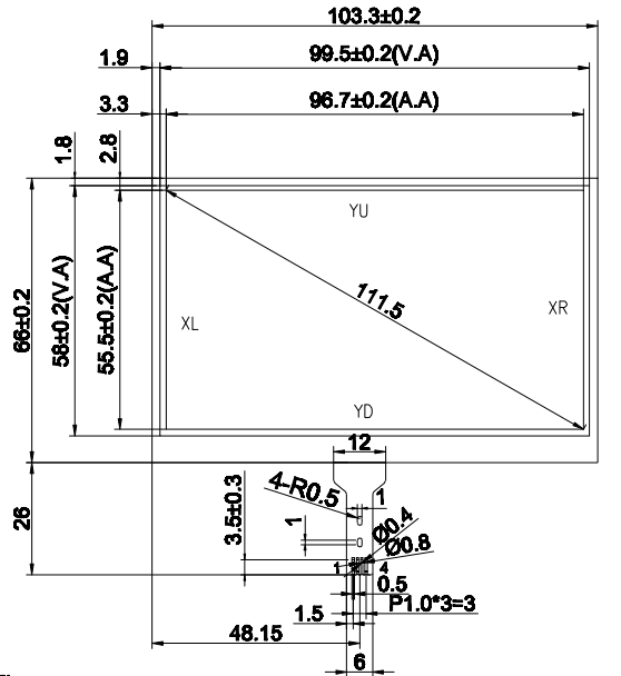 Good Price Resistive touchscreen