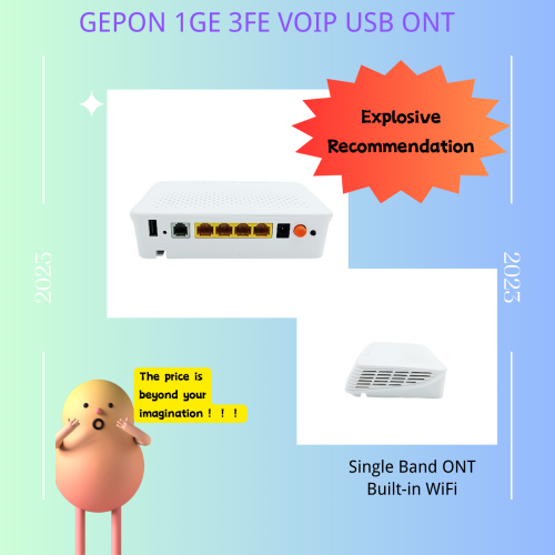 XPON ONT-1GE mais vendido com wifi embutido