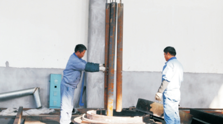 conical twin screw and barrel for HDPE