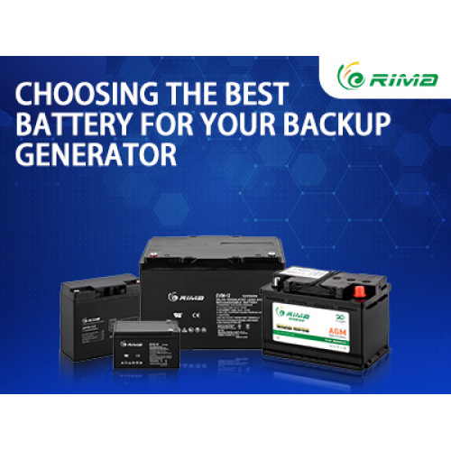 Choosing the Best Battery for Your Backup Generator