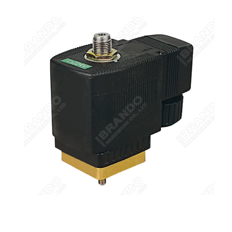 Sub Base Mounted 3 Way Brass Solenoid Valve For Screw Air Compressor 7