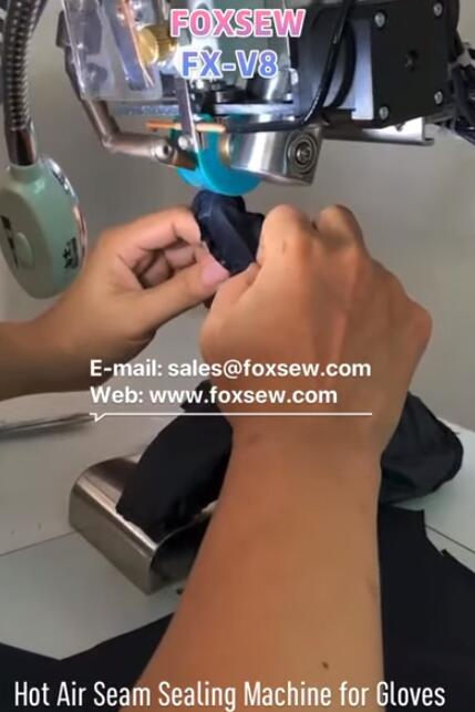 Hot Air Seam Sealing Machine for Gloves