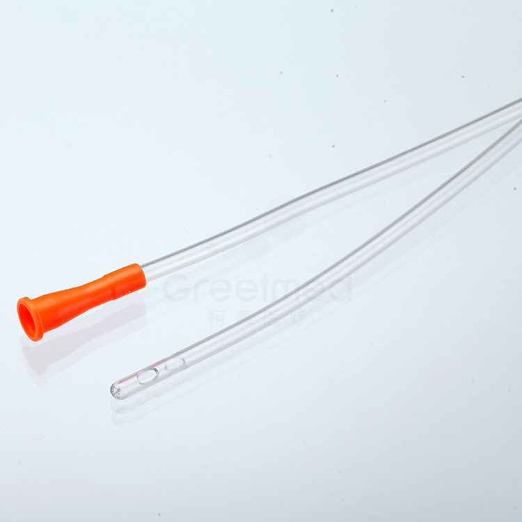 Globalroll Hangzhou Rollmed Medical Use 40cm 12FR Berbagai Ukuran Pria Wanita sekali pakai pvc uretra nelaton catheter1