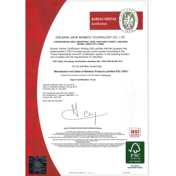 FSC CERTIFICATE