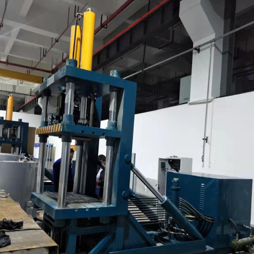 What are the advantages of using a tilting gravity casting machine for production?