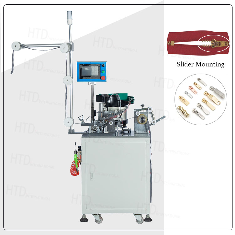 metal zipper slider mounting machine 02