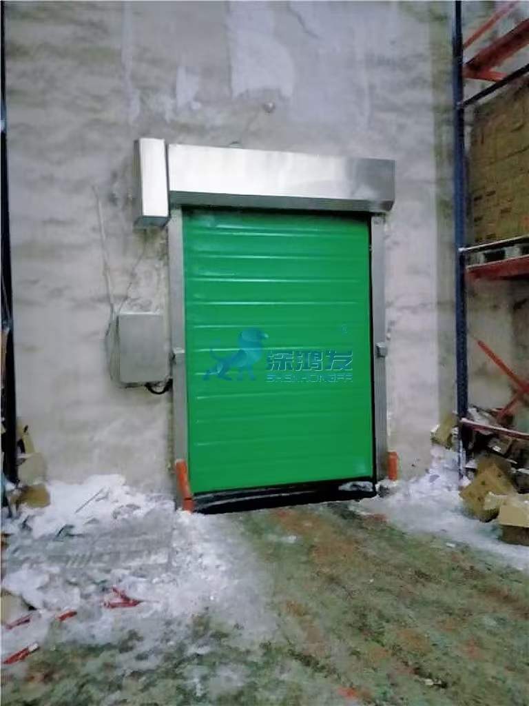 cold storage zipper door