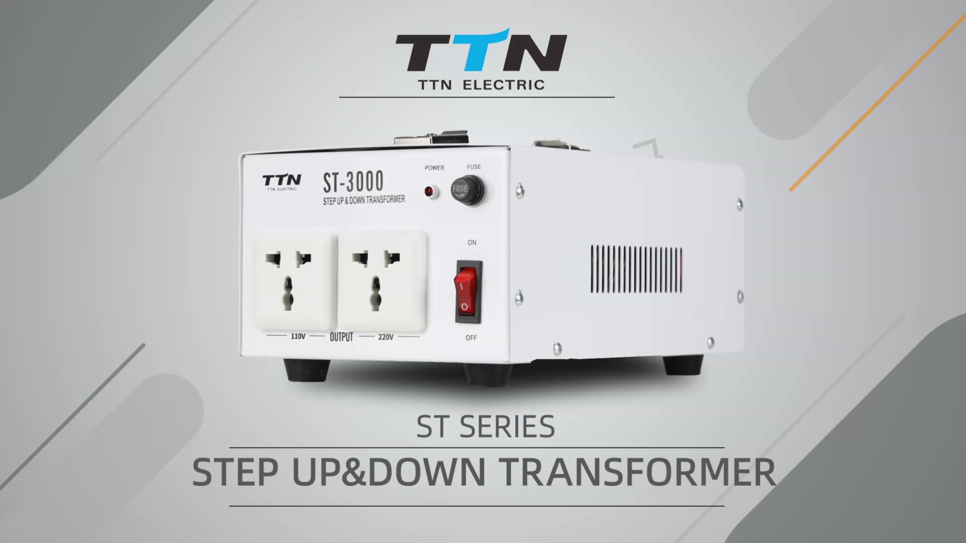 TTN 1000W 3000W Ac 110 220V Voltage Converter Transformer Step Up & Down 120V1