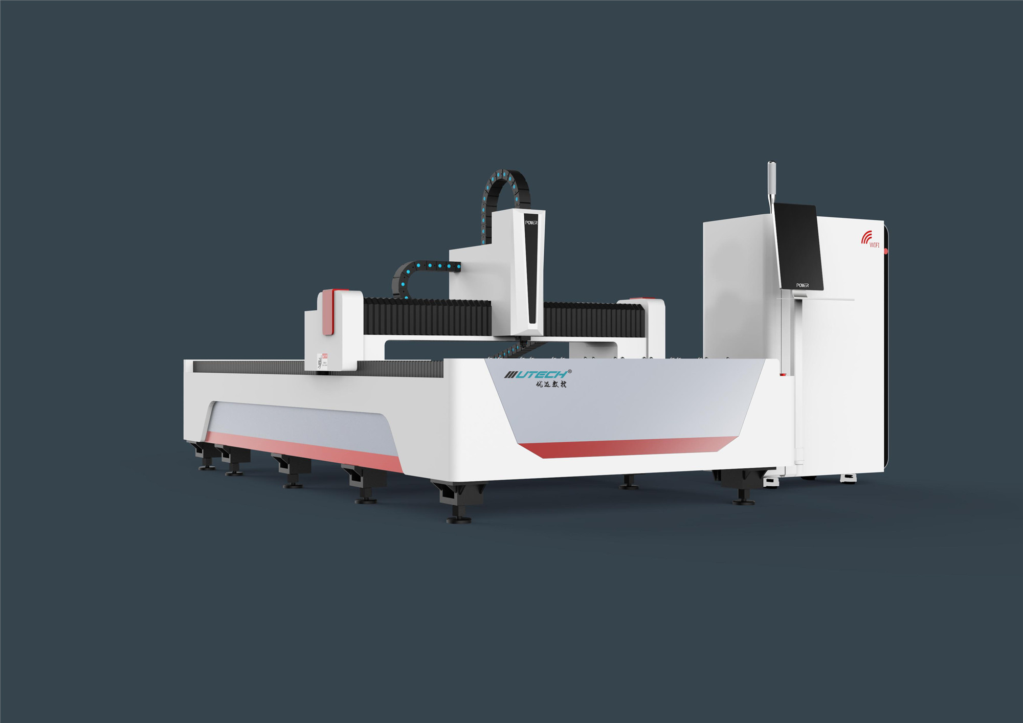 How does Fiber laser cutting machine work?