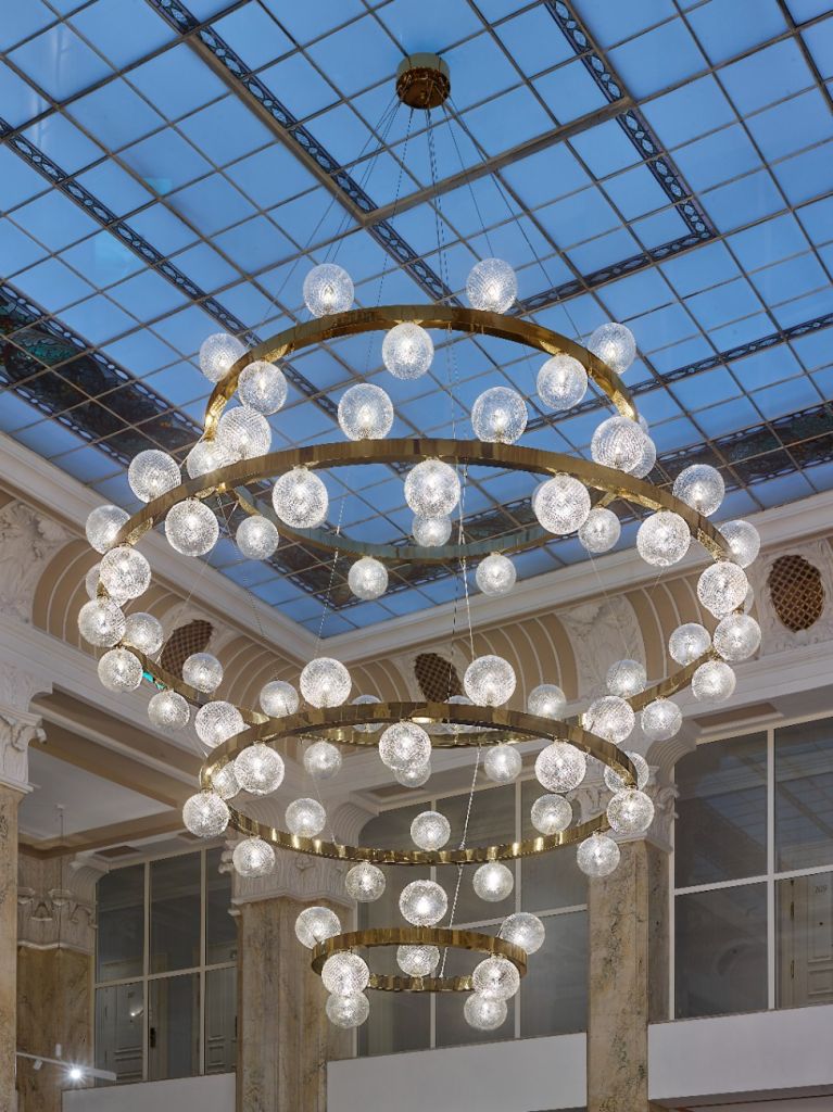 Lustre triple cercle