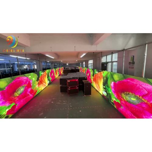 P3.91 indoor rental LED display screen