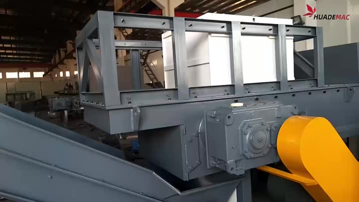 Einzelwellen -Shredder für PE -Rohrrecycling