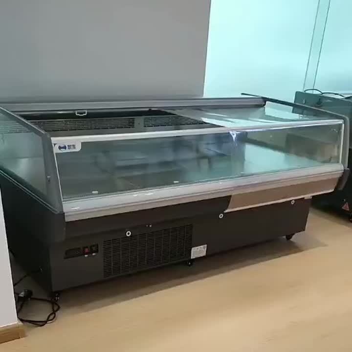 Top Open Fresh Food Display Chiller.mp4