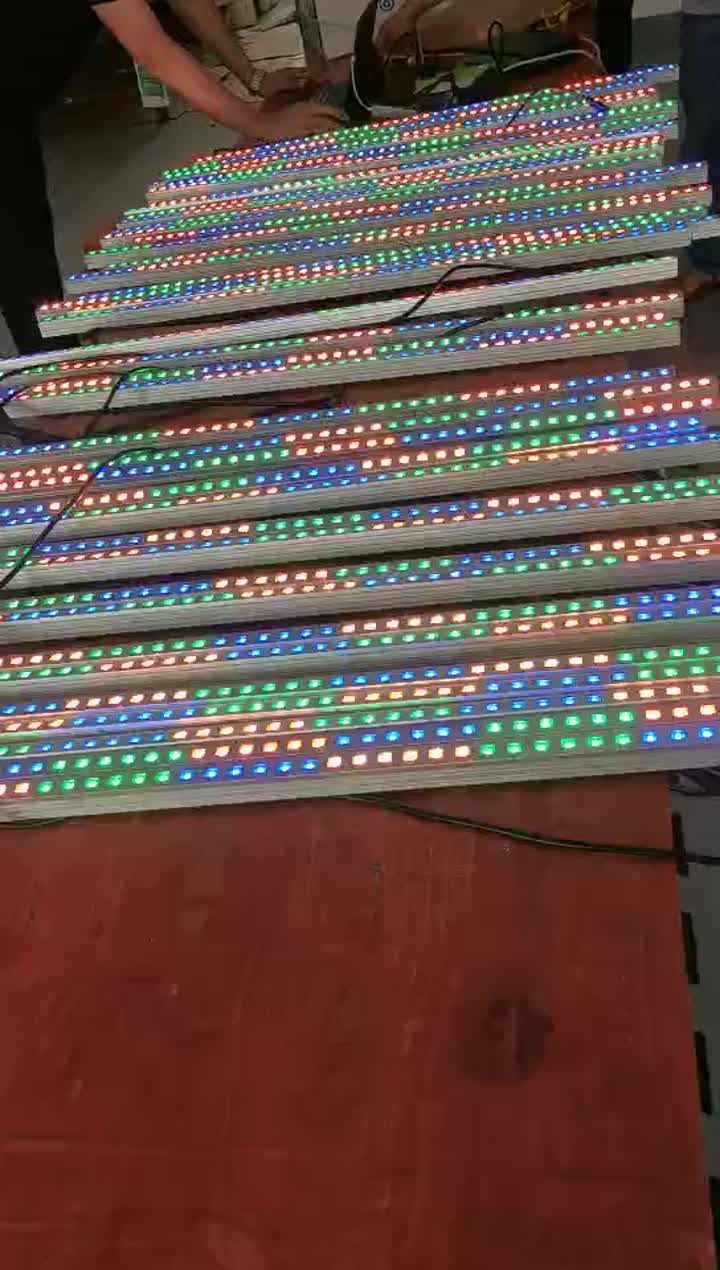 LED 벽 와셔 테스트