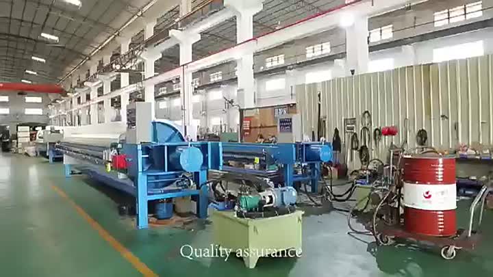 Round filter press