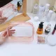 Toilettenbeutel Mode klare kosmetische Make -up -Taschen plastischer