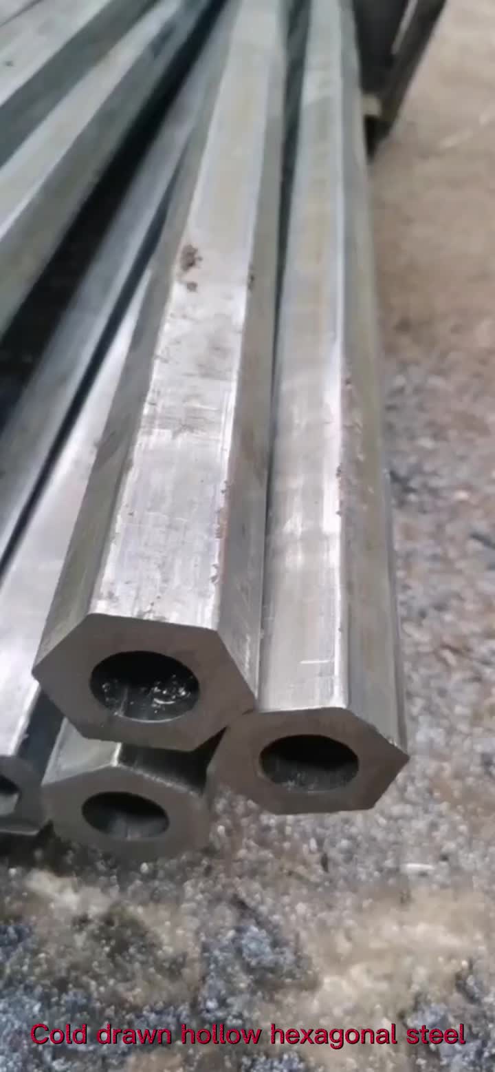 Cold drawn hollow hexagonal steel