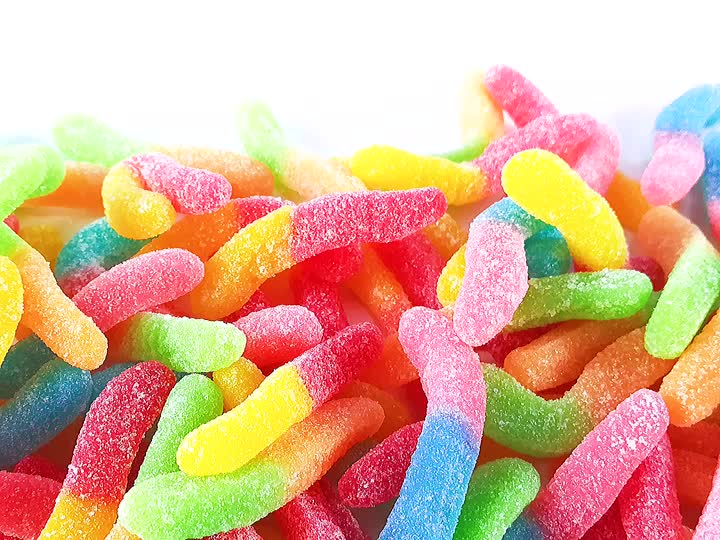 Sour Worms Bulk Gummy Candy