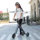 Trehjuls eskaoter Handikappade elektriska trehjulingar