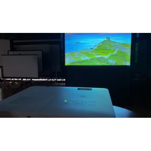 Portable  projection floor rising screen