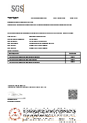 CA 65 Certificate from SGS