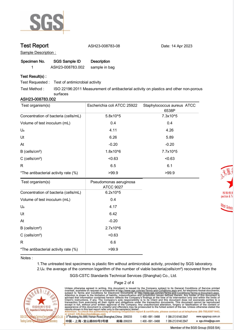 SGS-CSTC Standards Test Report 