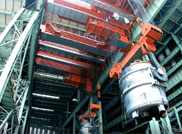 Steel Plant Overhead Crane Project Reference